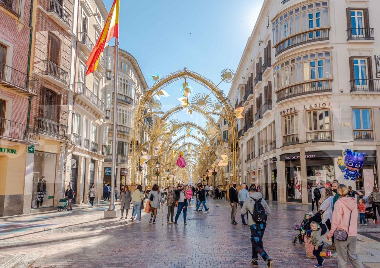 3Br Apartment With Parking And Patio In The Center By Rems Malaga Bagian luar foto